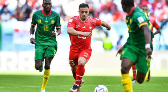Suiza derrotó a Camerún por el grupo G de Qatar 2022