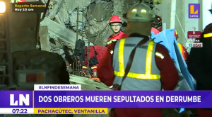 Ventanilla: obreros mueren sepultados en derrumbe de obra de construcción