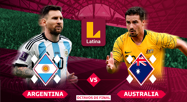Argentina y Australia se ven las caras por los octavos de final de la Copa del Mundo Qatar 2022.