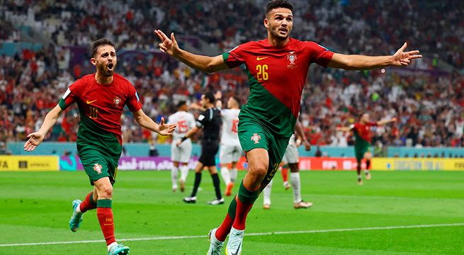 Portugal y Suiza se ven las caras por los octavos de final de la Copa del Mundo Qatar 2022.