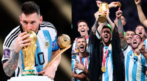Lionel Messi levantó la copa del mundo como campeón de Qatar 2022