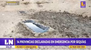 Puno y Arequipa: 14 provincias son declaradas en emergencia por sequías