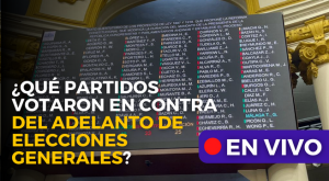 Congreso no consigue votos para el adelanto de elecciones | Todo sobre las protestas EN VIVO