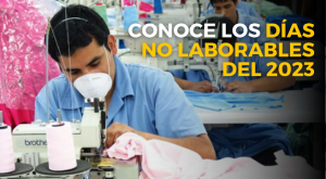 Conoce los días no laborables del año 2023