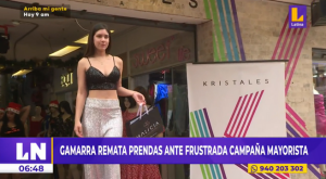 Gamarra remata prendas ante frustrada campaña mayorista