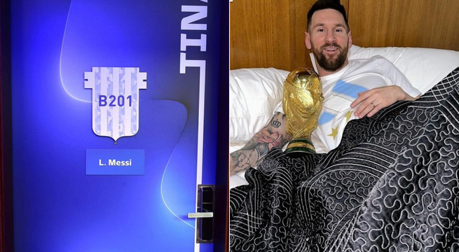 Habitación de Lionel Messi en Qatar será un museo