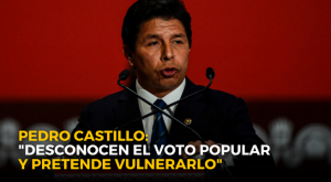Pedro Castillo: «La OEA ha ratificado que mi gobierno viene recibiendo ataques»