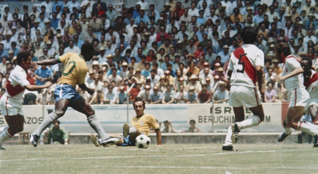 La vez que Pelé enfrentó a Perú en una copa del mundo