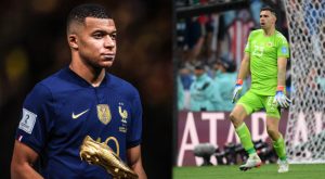 El ‘Dibu’ Martínez y el gesto con Mbappé tras la final del Mundial Qatar 2022