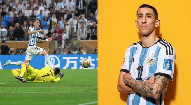 ¡Amplió la distancia! Ángel Di María anotó el 2-0 de Argentina ante Francia en la final del Mundial Qatar 2022