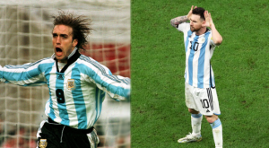 ¡HISTÓRICO! Messi iguala a Gabriel Batistuta y se convierte en el máximo anotador de Argentina en la historia de los Mundiales