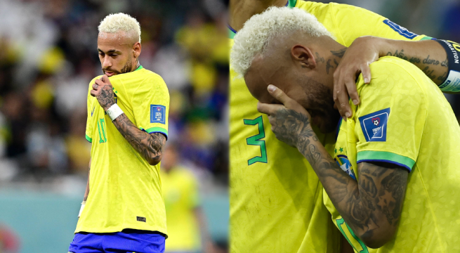 Neymar se pronunció tras la eliminicación de Brasil del Mundial Qatar 2022