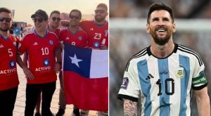 Hinchas chilenos pidieron que Argentina se quede con la Copa del Mundo Qatar 2022
