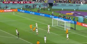 Extendió la ventaja: Daley Blind anotó el segundo gol de Países Bajos sobre Estados Unidos