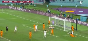 Llego el descuento: Estados Unidos anotó un gol sobre Países Bajos
