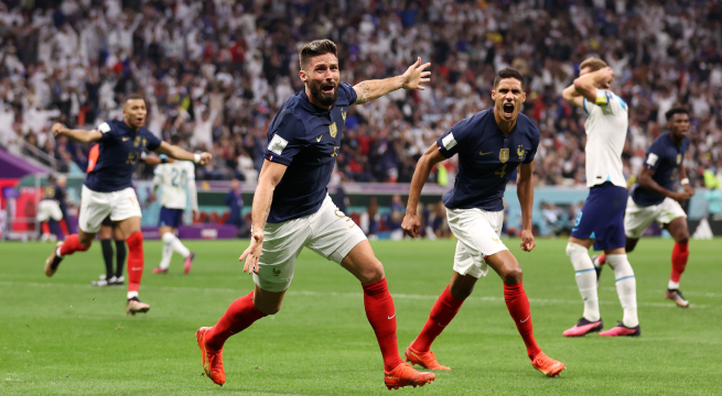 Qatar 2022: Francia derrotó a Inglaterra en cuartos de final