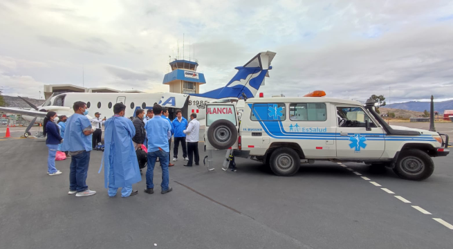 <strong>Manifestaciones en Perú: evacúan de Ayacucho a Lima a dos pacientes en estado crítico</strong>