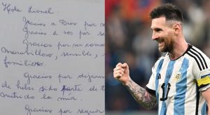 <strong>“Antes de morirme me gustaría abrazarlo”: La emotiva carta de la primera profesora de Messi </strong>
