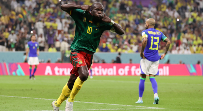 Camerún vs Brasil: Africanos sorprenden y vencen [1-0] a Brasil
