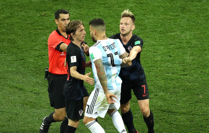 croacia vs Argentina 2018