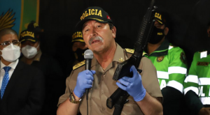 Detienen a Javier Gallardo, excomandante general de la Policía Nacional