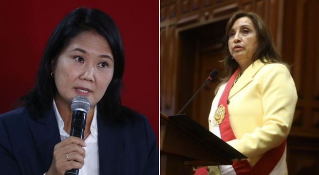 Keiko Fujimori: «Saludo la juramentación de Dina Boluarte como primera Presidenta del Perú»