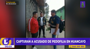 Huancayo: PNP captura a miembro de iglesia evangélica acusado de pedofilia