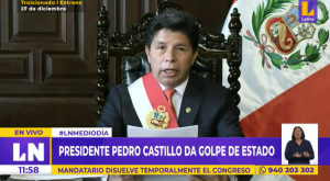 GOLPE DE ESTADO: Este es el mensaje de Pedro Castillo tras la disolución del Congreso