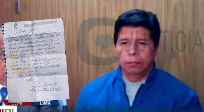 Pedro Castillo responsabiliza a jueces y fiscales de lo que ocurre en el país