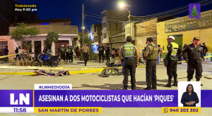 San Martín de Porres: asesinan a motociclistas que realizaban piques