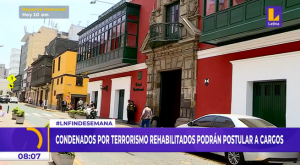 Condenados por terrorismo rehabilitados podrán postular a cargos públicos