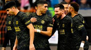PSG de Messi, Neymar y Mbappé venció 5-4 al equipo de Cristiano Ronaldo y Carrillo [Video]