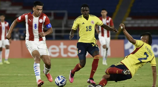 Colombia y Paraguay empataron 1-1 por el Sudamericano Sub 20 [Video]