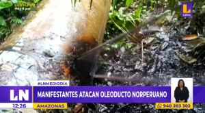 Oleoducto Norperuano fue atacado, desatando emergencia ambiental