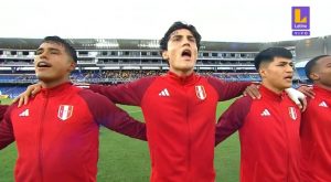 Perú vs. Brasil: Así cantaron el himno nacional los futbolistas peruanos