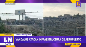 Protestas en Perú: turbas causan destrucción en aeropuerto de Arequipa