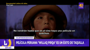 Película peruana “Willaq Pirqa” es un éxito de taquilla