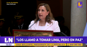 Dina Boluarte sobre convocatoria a marchas en la capital: “Los llamo a tomar Lima, pero en paz”