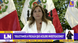 Dina Boluarte se disculpa por intervención en San Marcos: «Quizá la forma no haya sido adecuada»