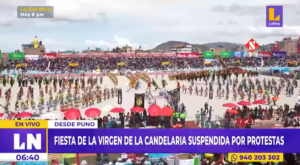 Puno: fiesta de la Virgen de la Candelaria es suspendida por protestas