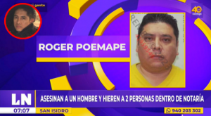 ¿Quién es Roger Poémape Chávez? El narco que fue asesinado en una notaría en San Isidro