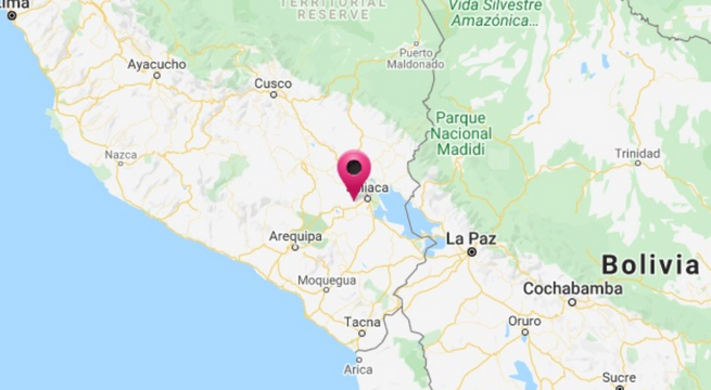Sismo en Perú: temblor de magnitud 4.4 se sintió en Puno este lunes