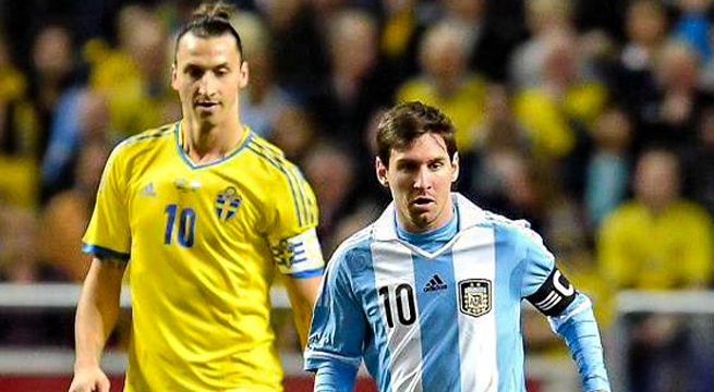 Zlatan Ibrahimovic sobre Argentina: «Messi es el mejor, pero el resto no ganará nada más»