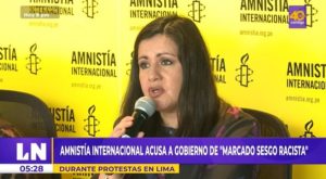 Amnistía Internacional acusa al Gobierno de «marcado sesgo racista» durante protestas
