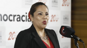 Digna Calle presentó su renuncia a la segunda vicepresidencia del Congreso