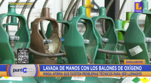 Gobierno debe más de un millón de dólares a empresa que vendió balones de oxígeno en desuso