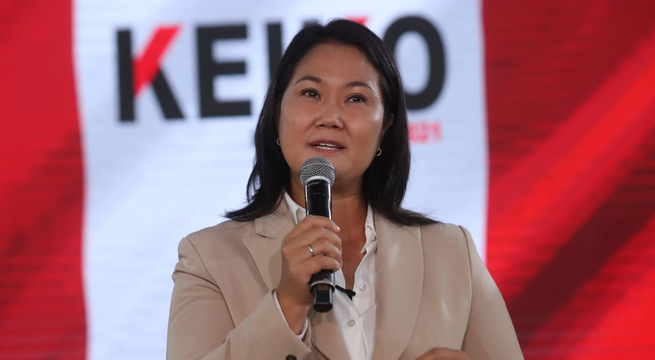 Keiko Fujimori descarta postulación a la presidencia: «Creo que debo esperar»