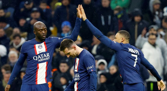 PSG golea 3-0 al Marsella gracias a sociedad entre Kylian Mbappé y Lionel Messi