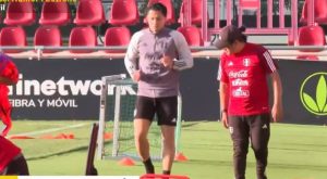 Gianluca Lapadula volvió a los entrenamientos de la selección peruana