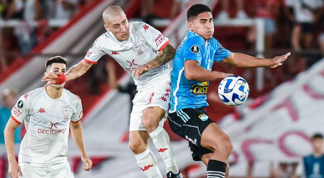 Sporting Cristal empató de visita con Huracán por la Copa Libertadores [Video]